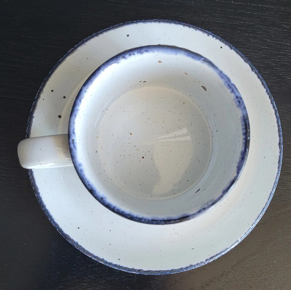 Vintage Stonehenge Wedgewood Midwinter  Creamer Blue and White England - Picture 5 of 8